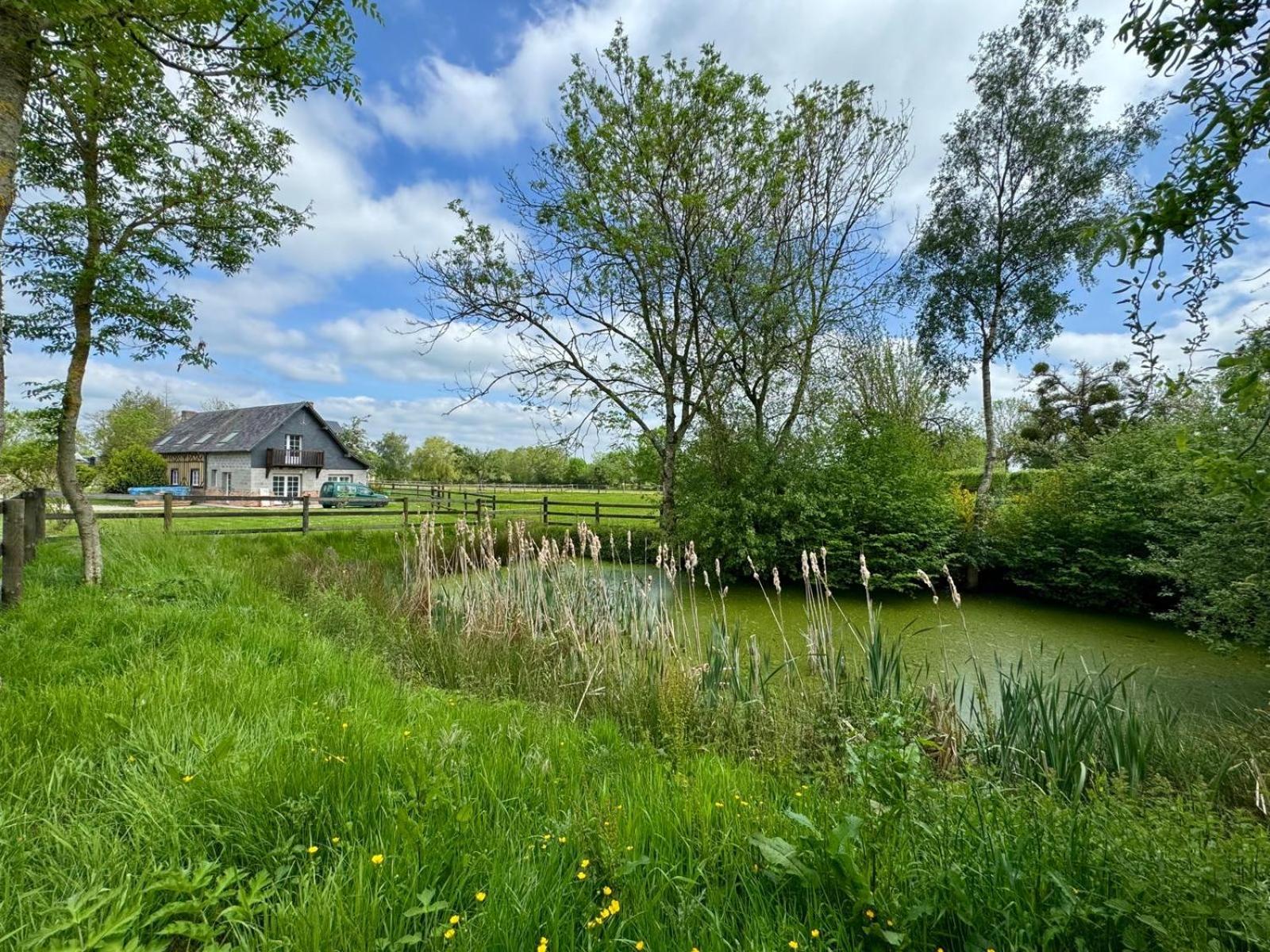La Longere Du Haras Apartment Manerbe Luaran gambar
